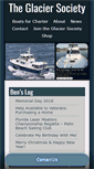 Mobile Screenshot of glaciersociety.org